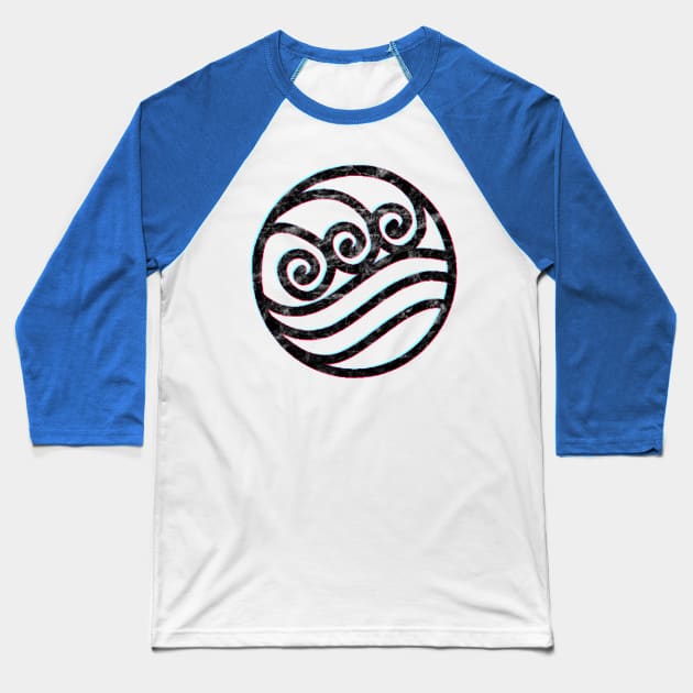 Avatar the Last Airbender Water Tribe 3D Baseball T-Shirt by Tatted_and_Tired